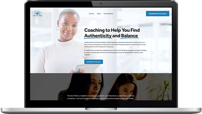 Mete 360 Life coach web design