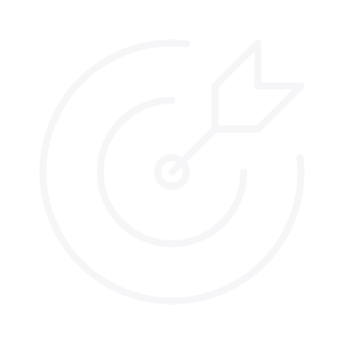 Designed with a purpose target icon